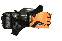Велоперчатки (оранжевые, size L) Benotto CG -7865 KL