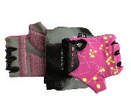 Велоперчатки (розовые, size S) детские Benotto LCL-K6596 KL