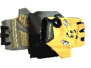 Велоперчатки (желтые, size XS) детские Benotto LCL-K65111 KL