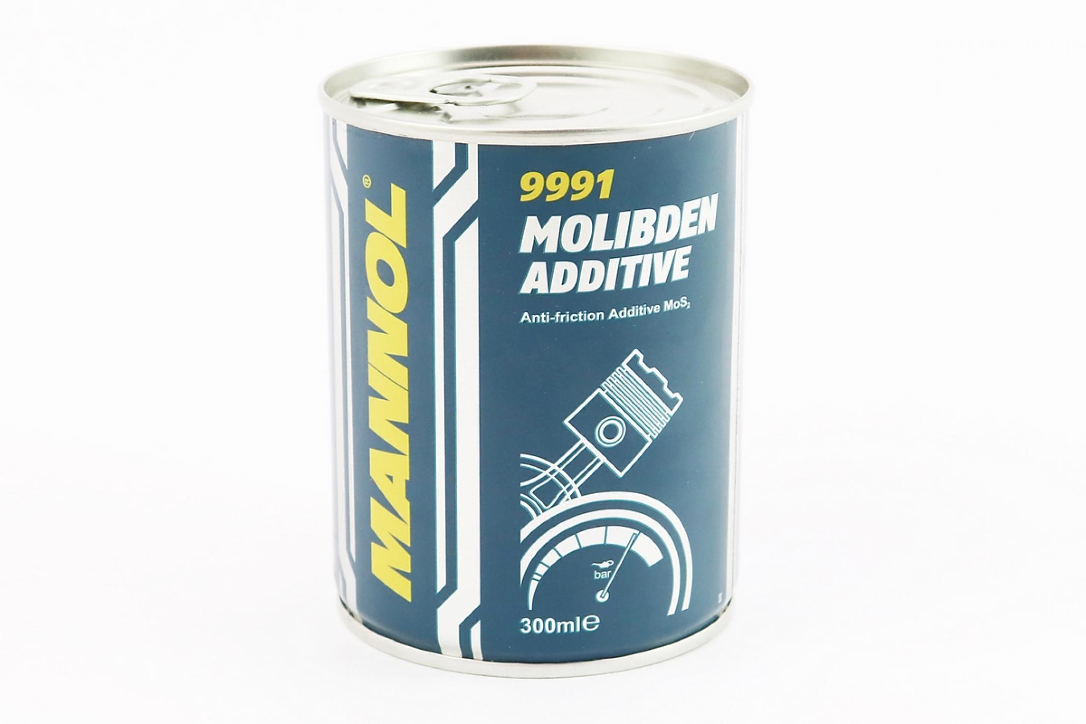 Присадка для снижения трения и износа (300 мл) (9991 Molibden Additive) MANNOL KS