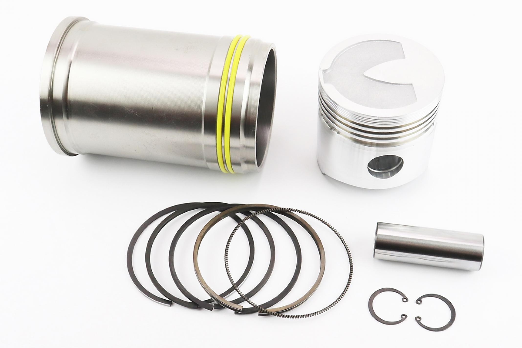 Поршневая R195N к-кт, поршень 95mm STD (форкамера Подкова) +гильза +манжеты KS