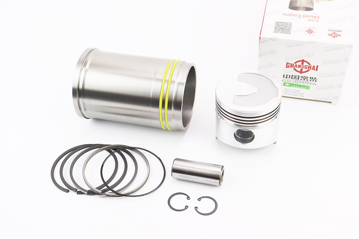 Поршневая R190N к-кт, поршень 90mm STD (форкамера Подкова) +гильза +манжеты KS