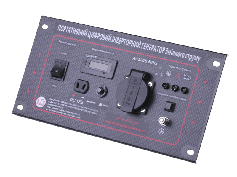Панель приборов (в сборе) бензогенератора 3.2KW/3.8KW AMG