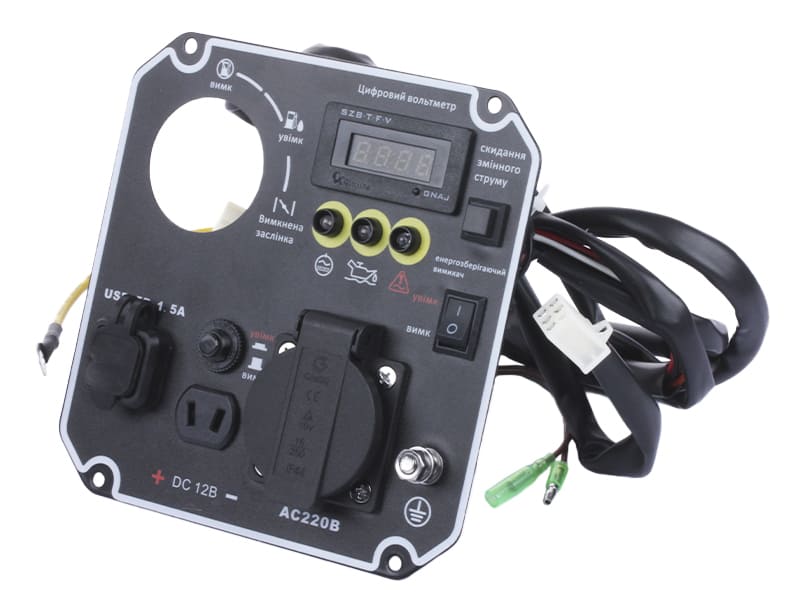 Панель приборов (в сборе) бензогенератора 1.8KW/2.0KW AMG