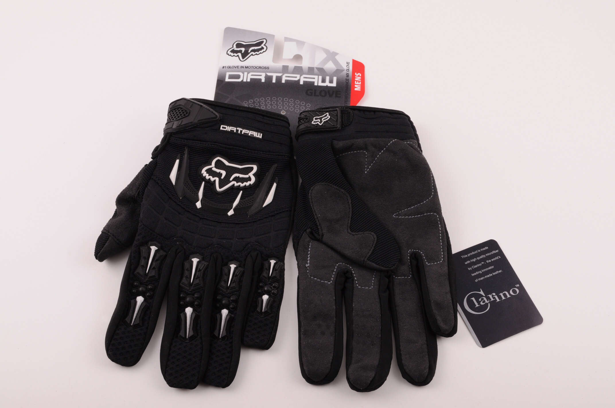 Перчатки DIRTPAW (mod:03170, size:XL, черные) FOX