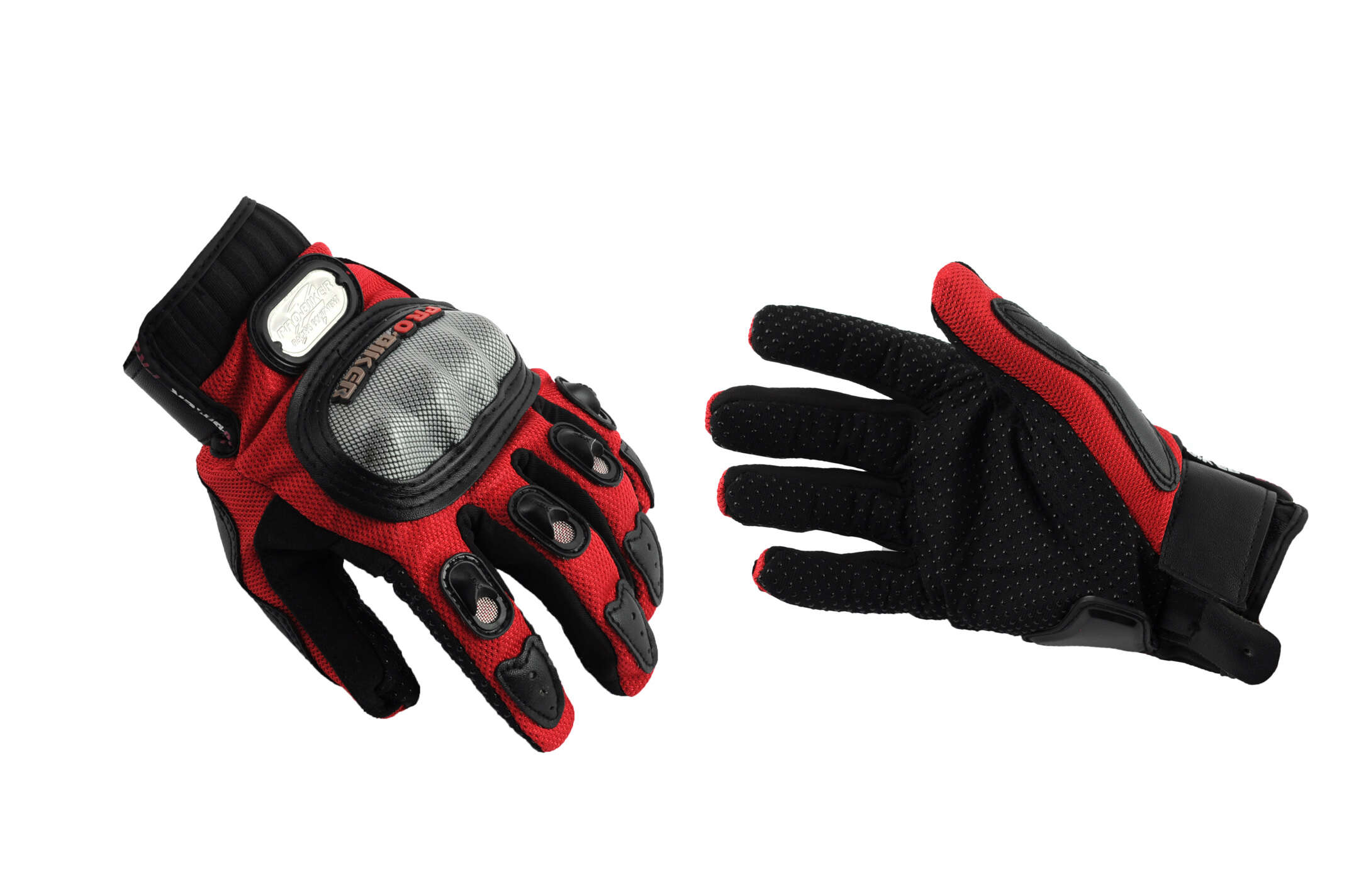 Перчатки PRO-BIKER (mod:MCS-01, size:XL, черно-красные)