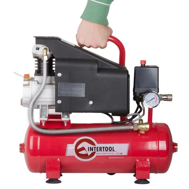 Компрессор 9л, 0.75кВт, 1.0HP, 220В, 8aтм, 160л/мин