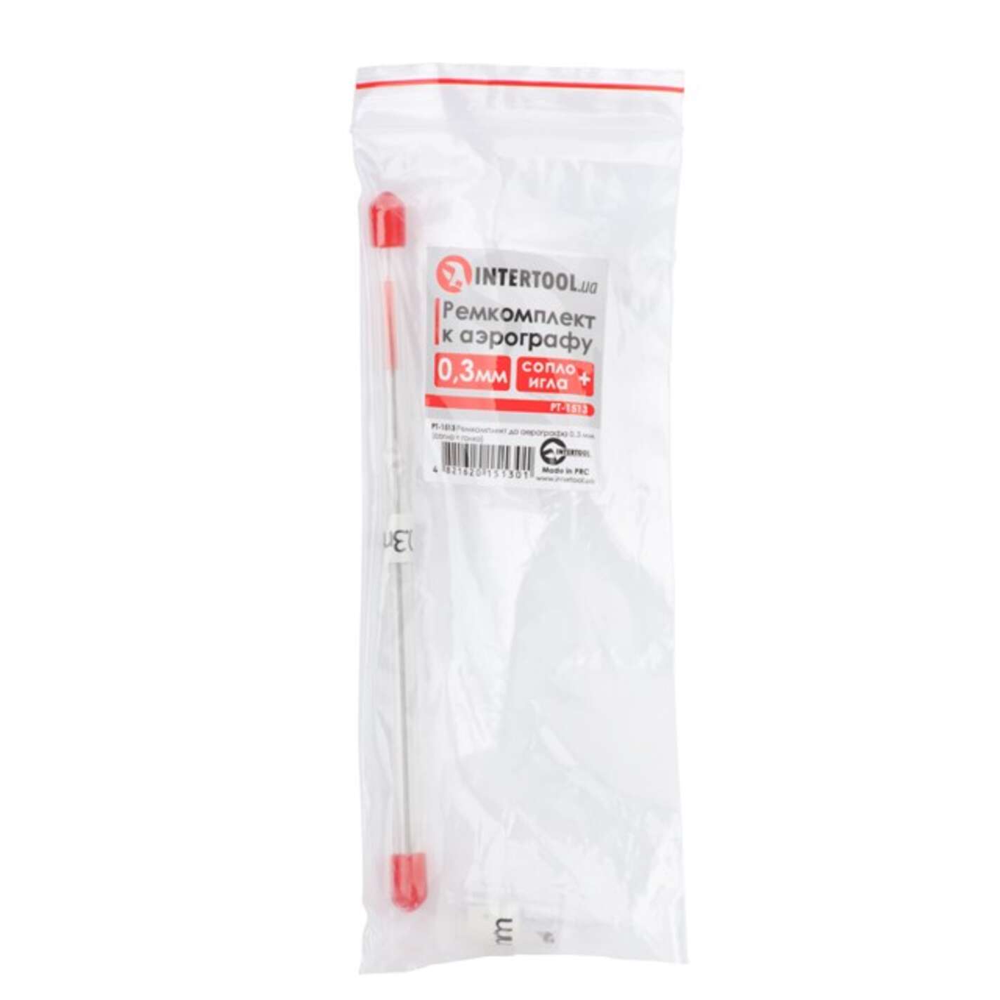 Ремкоплект к аэрографу РТ-1504/DT-5001, 0.3 мм (сопло+игла) INTERTOOL