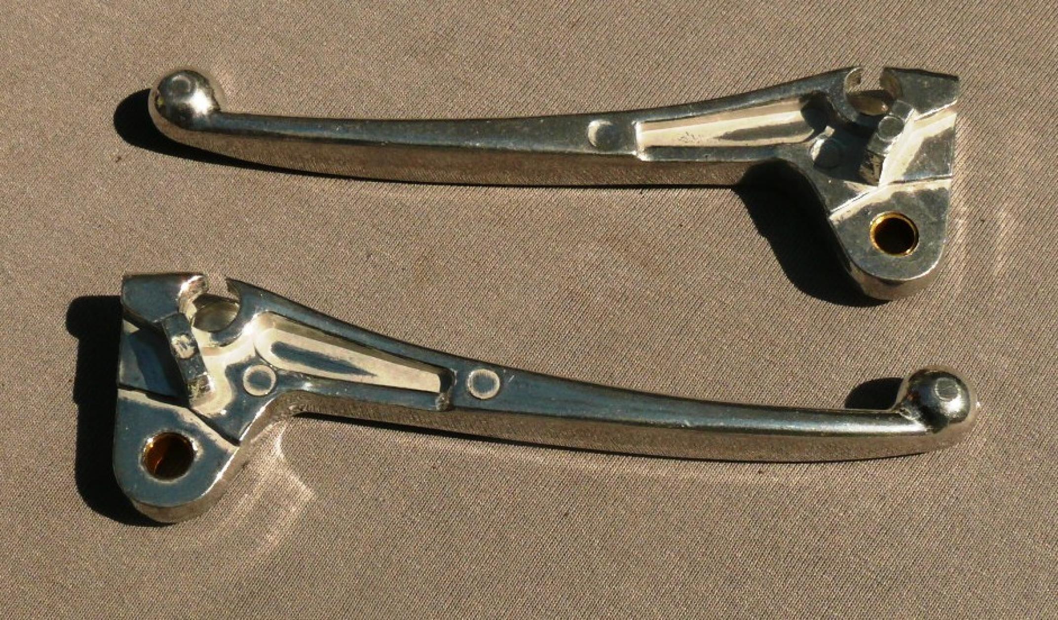 Рычаги руля Yamaha JOG 50 (голые) (барабан/барабан) VDK