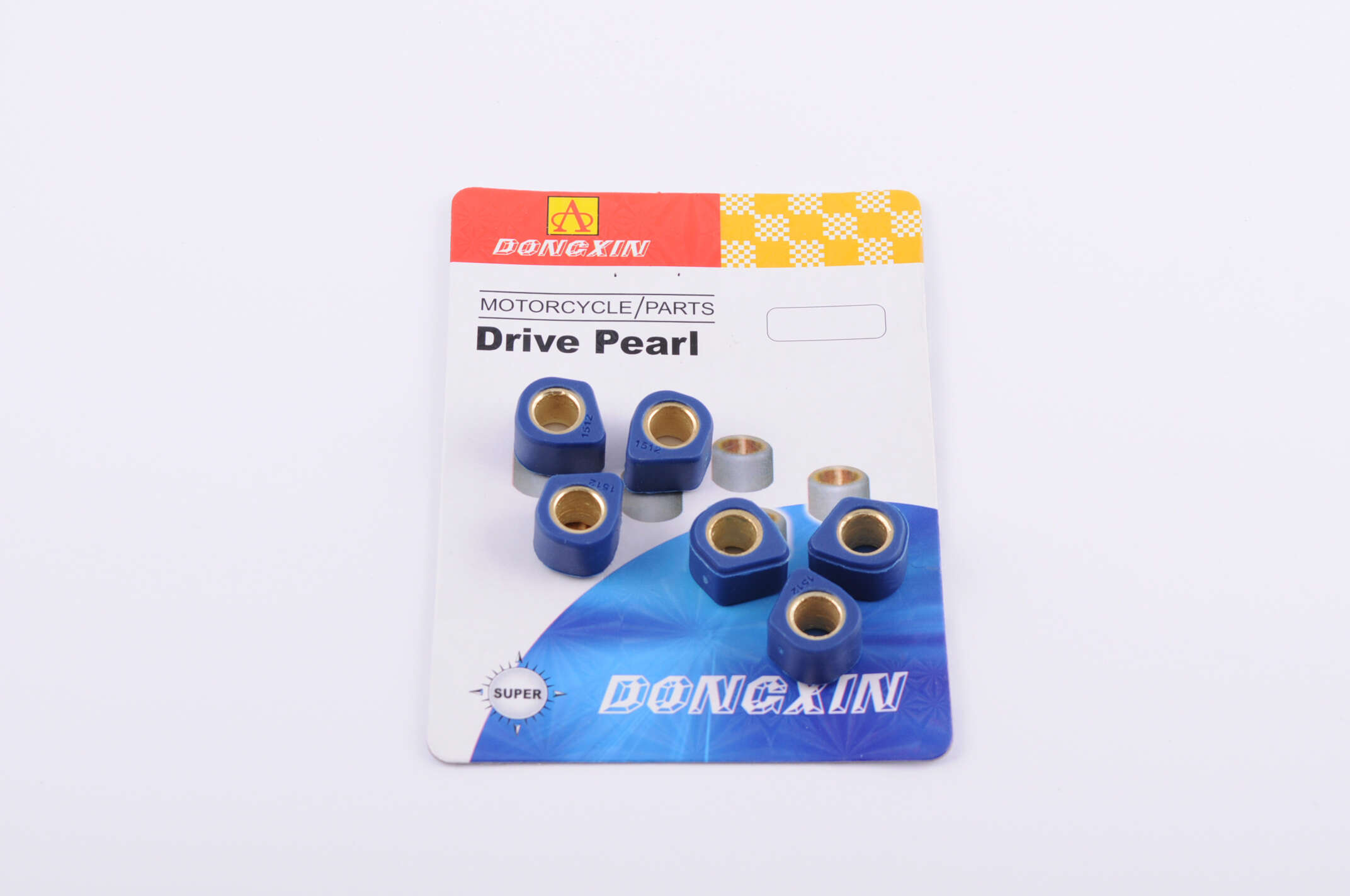 Ролики вариатора (тюнинг) Yamaha 15*12 6,5г (синие) DONGXIN