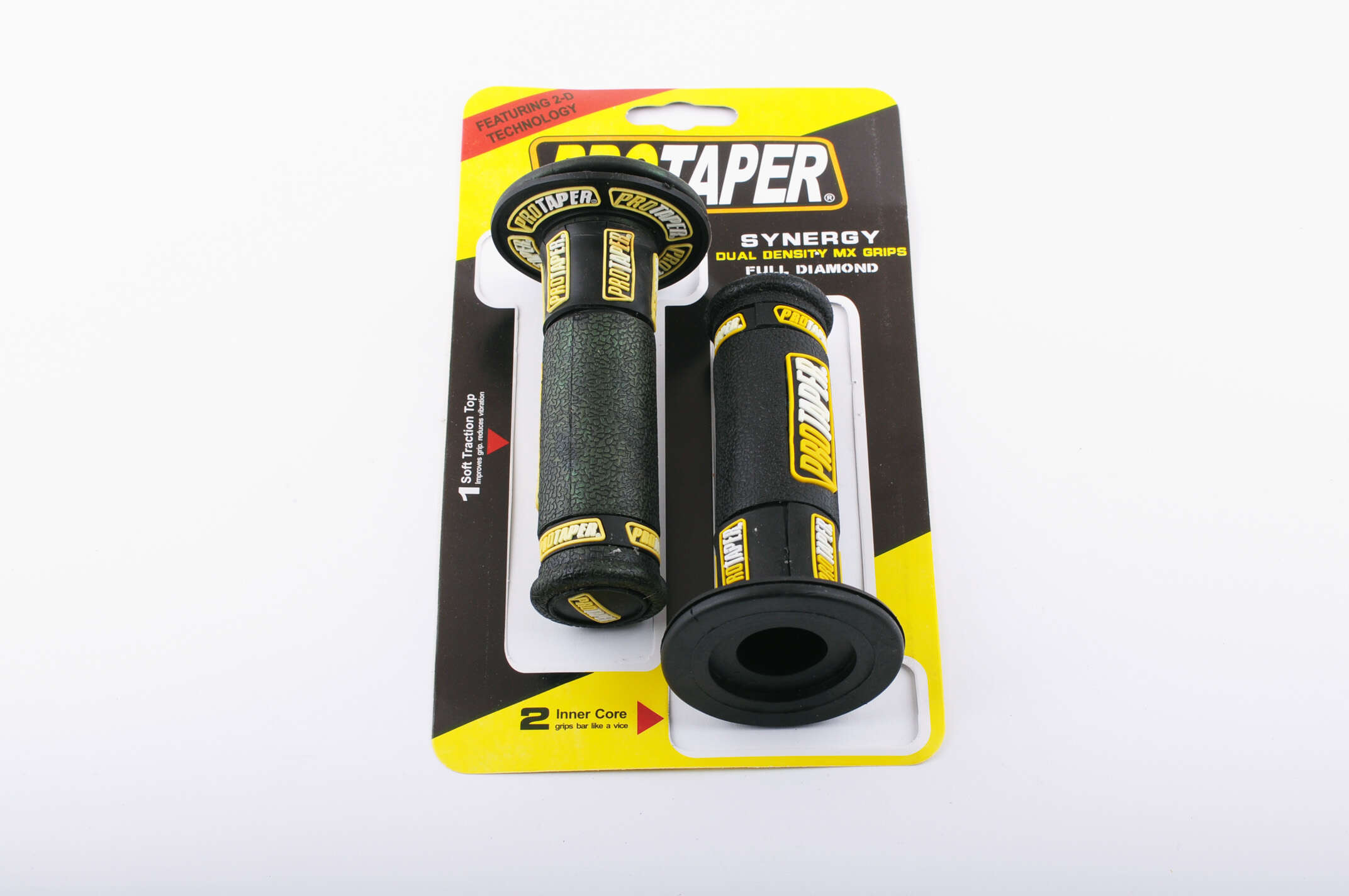 Ручки руля (желтые) PROTAPER