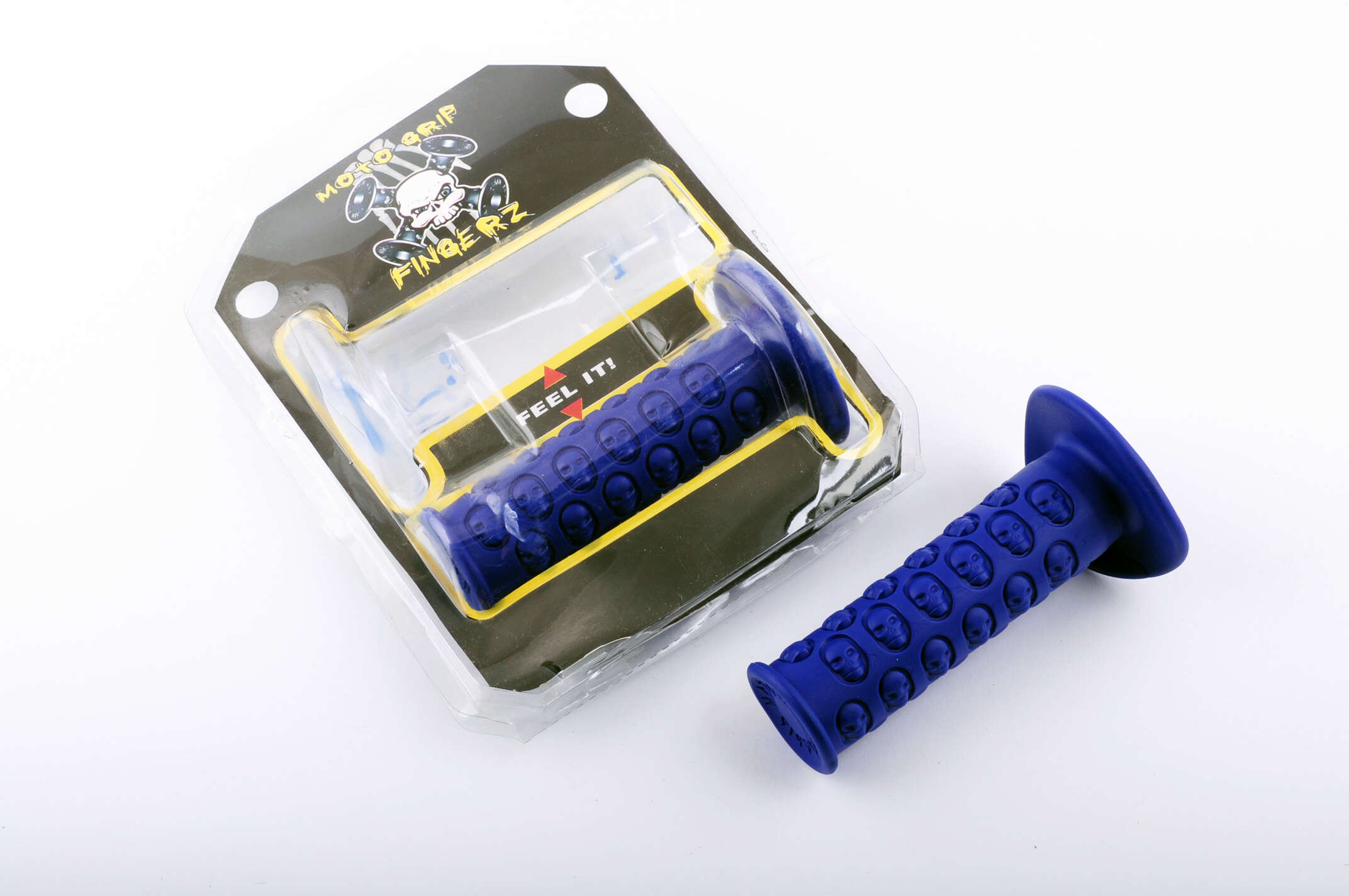 Ручки руля (mod:1, синие) MOTOGRIP