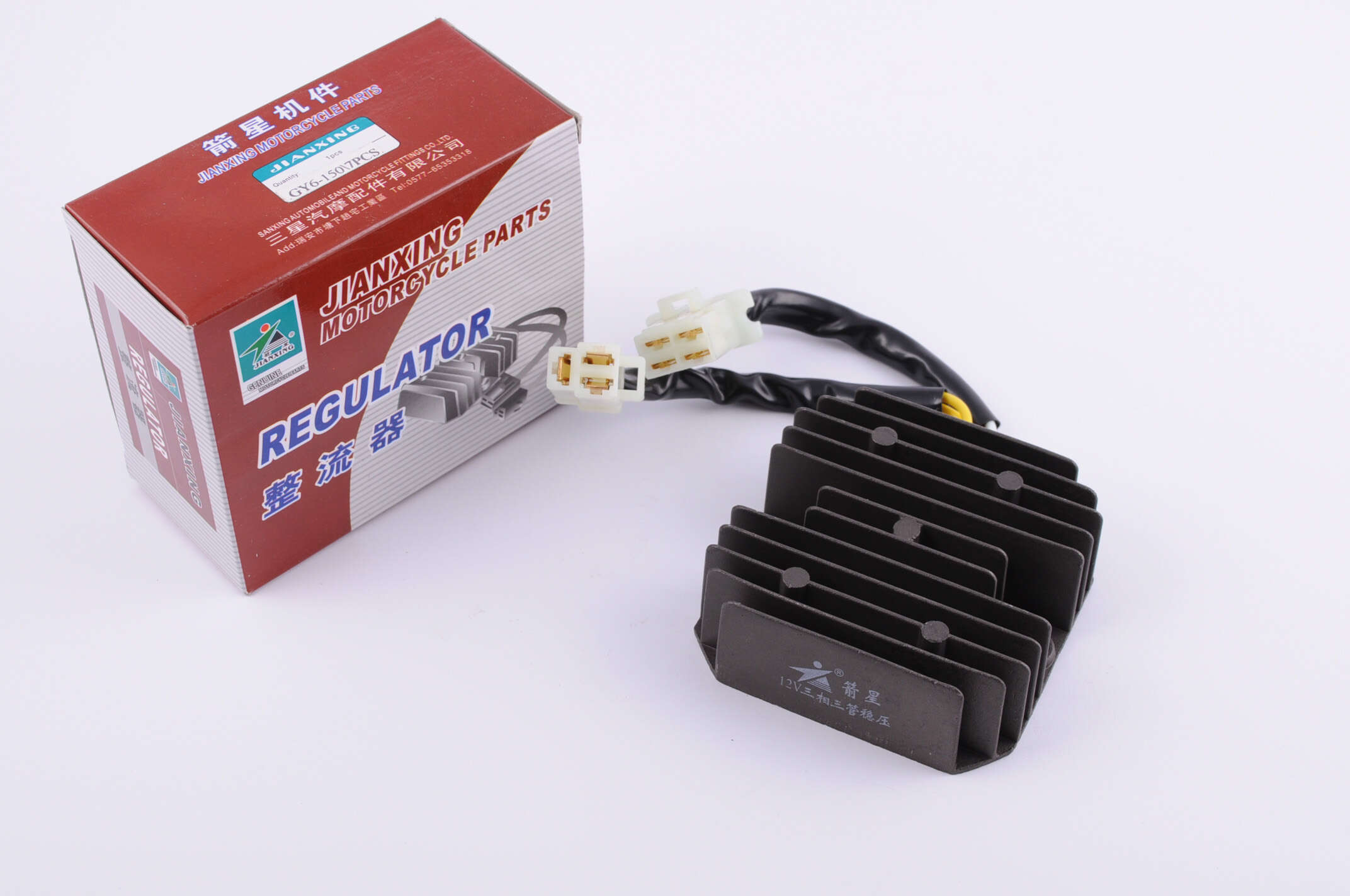 Реле зарядки 4T GY6 125/150 (7 проводов 4+3) JIANXING