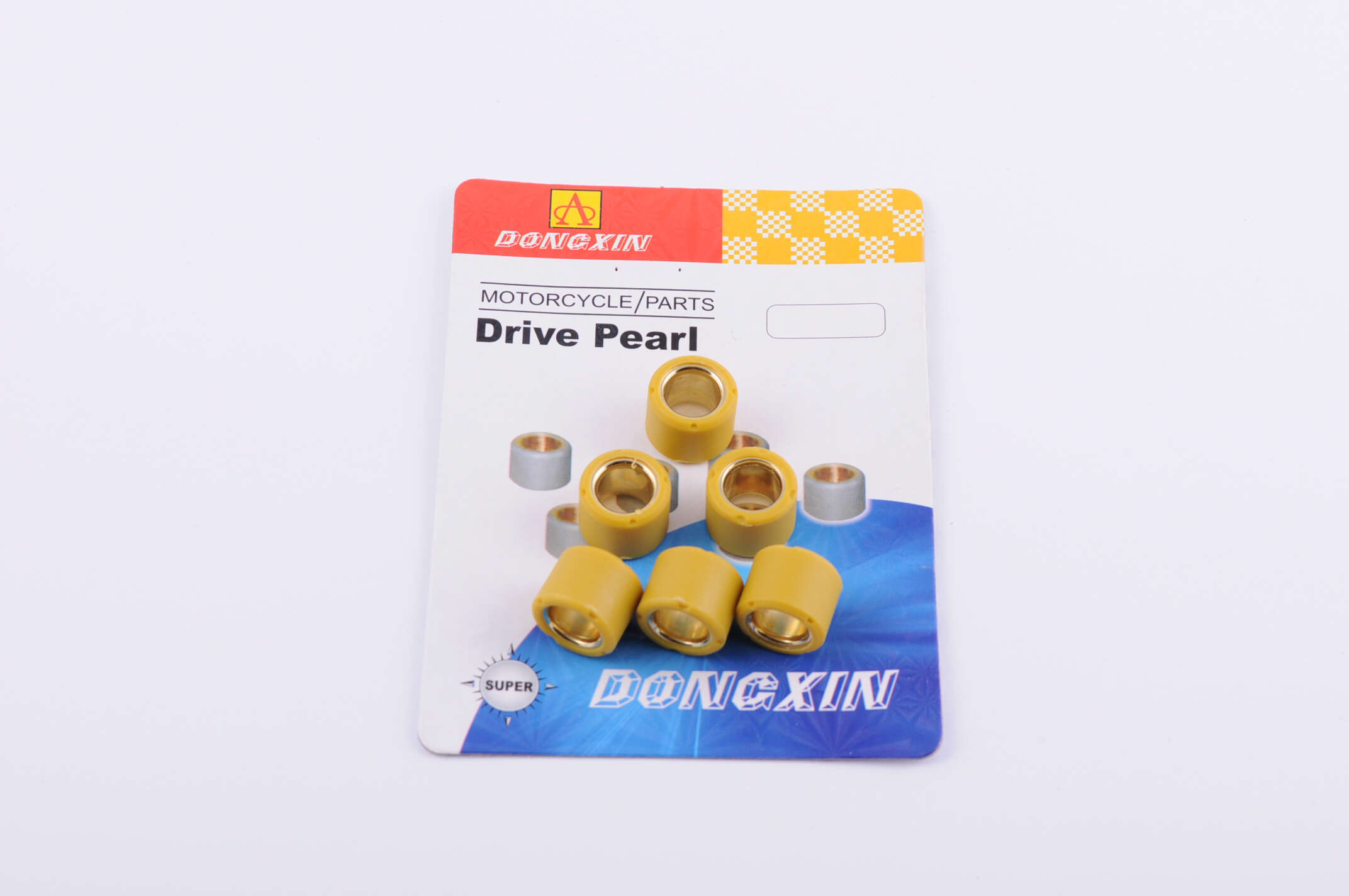 Ролики вариатора Honda 16*13 6,5г (желтые) DONGXIN
