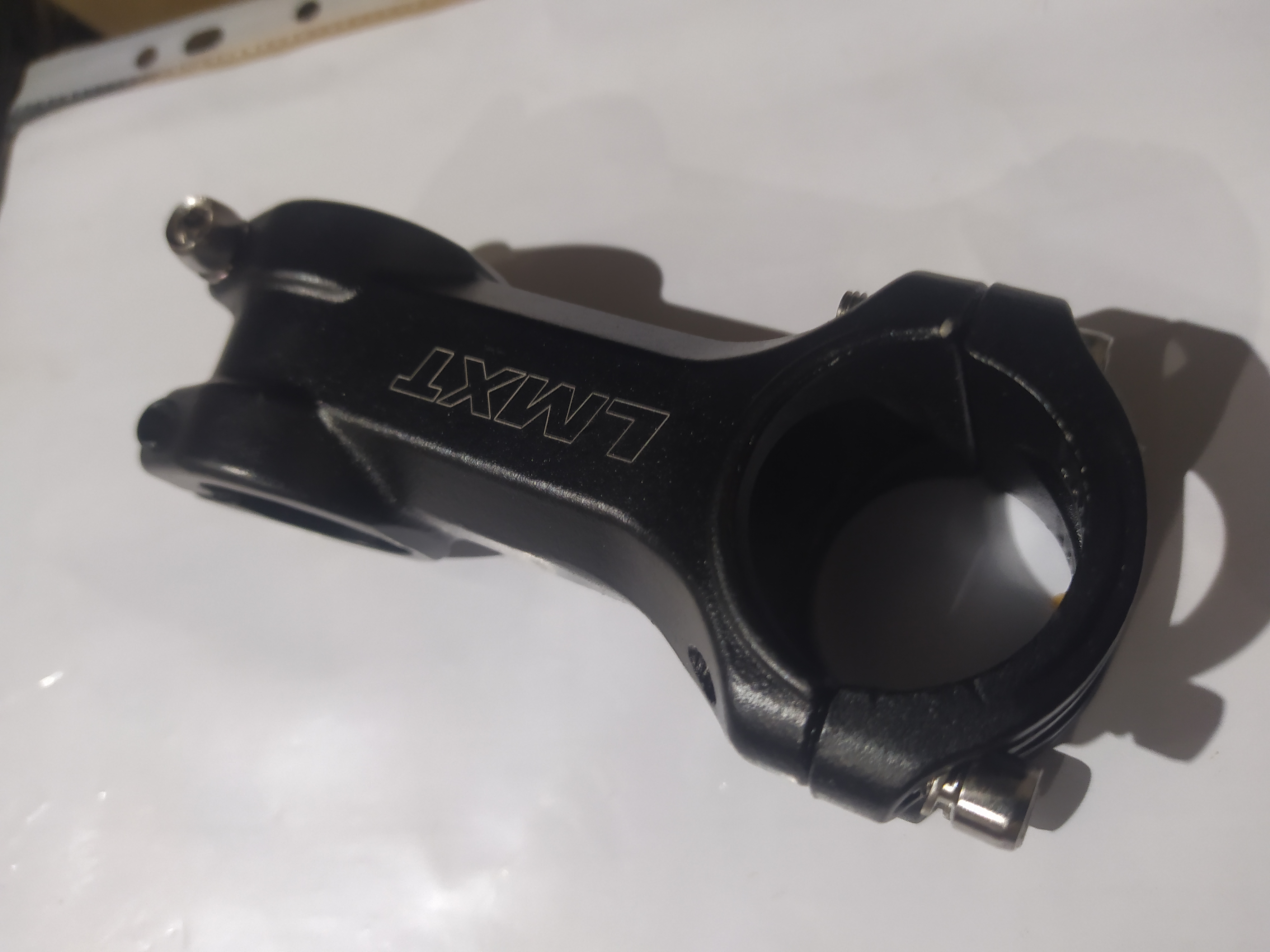 Вынос руля велосипеда (горный, алюминий, L-80mm, D-28,6mm) (черный) REKO