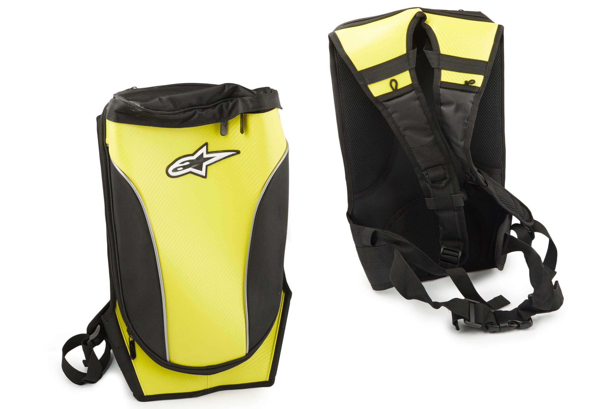 Рюкзак ALPINESTARS (mod:B-12, желтый) (48см*29см*25см)