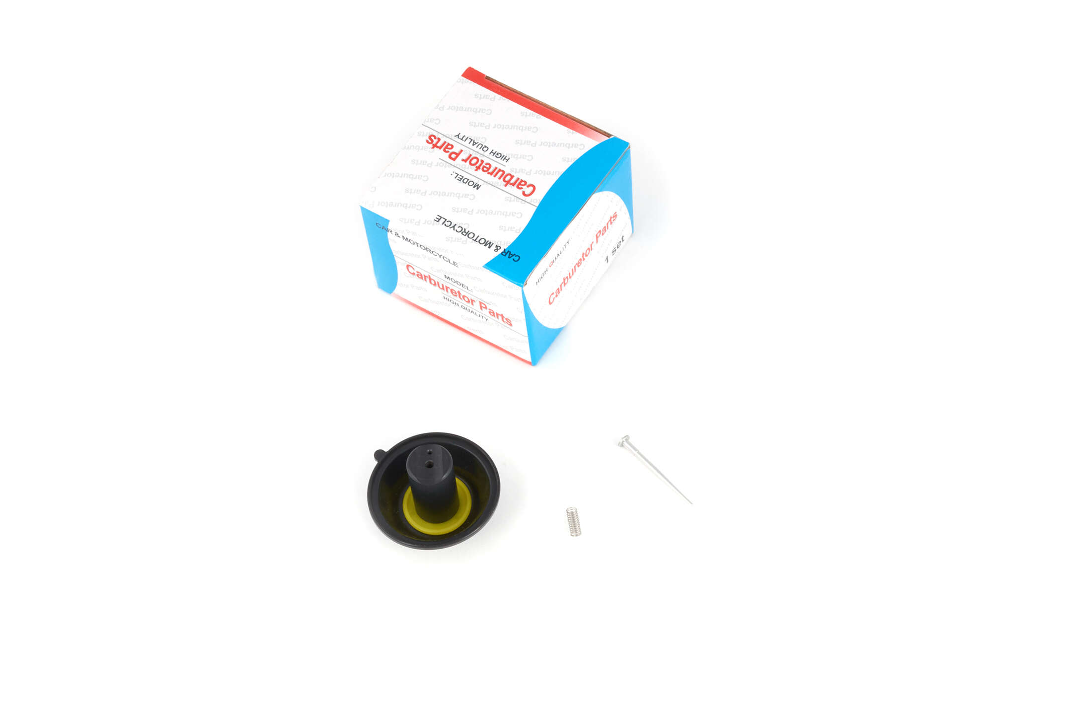 Мембрана карбюратора (с заслонкой) 4T GY6 80 (Ø18mm, основная с выемкой) CK