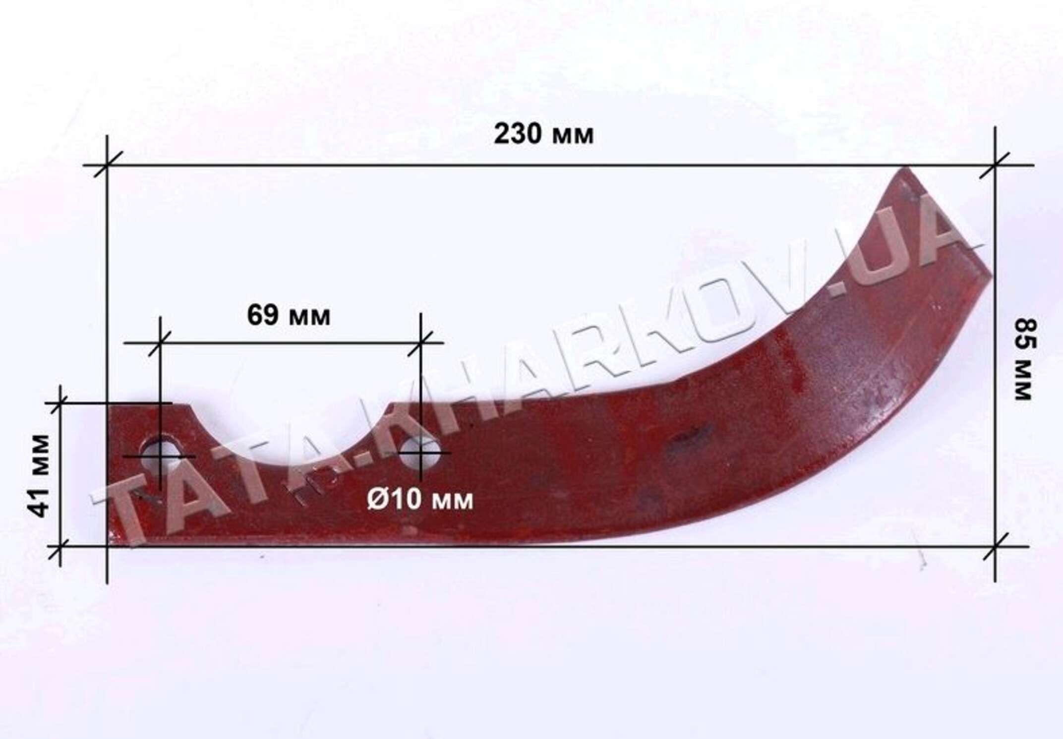Нож фрезы правый (L-225) AMG