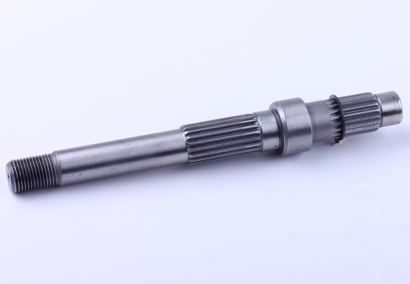 Вал редуктора вторичный 4T GY6 125/150 (под два амортизатора) AMG