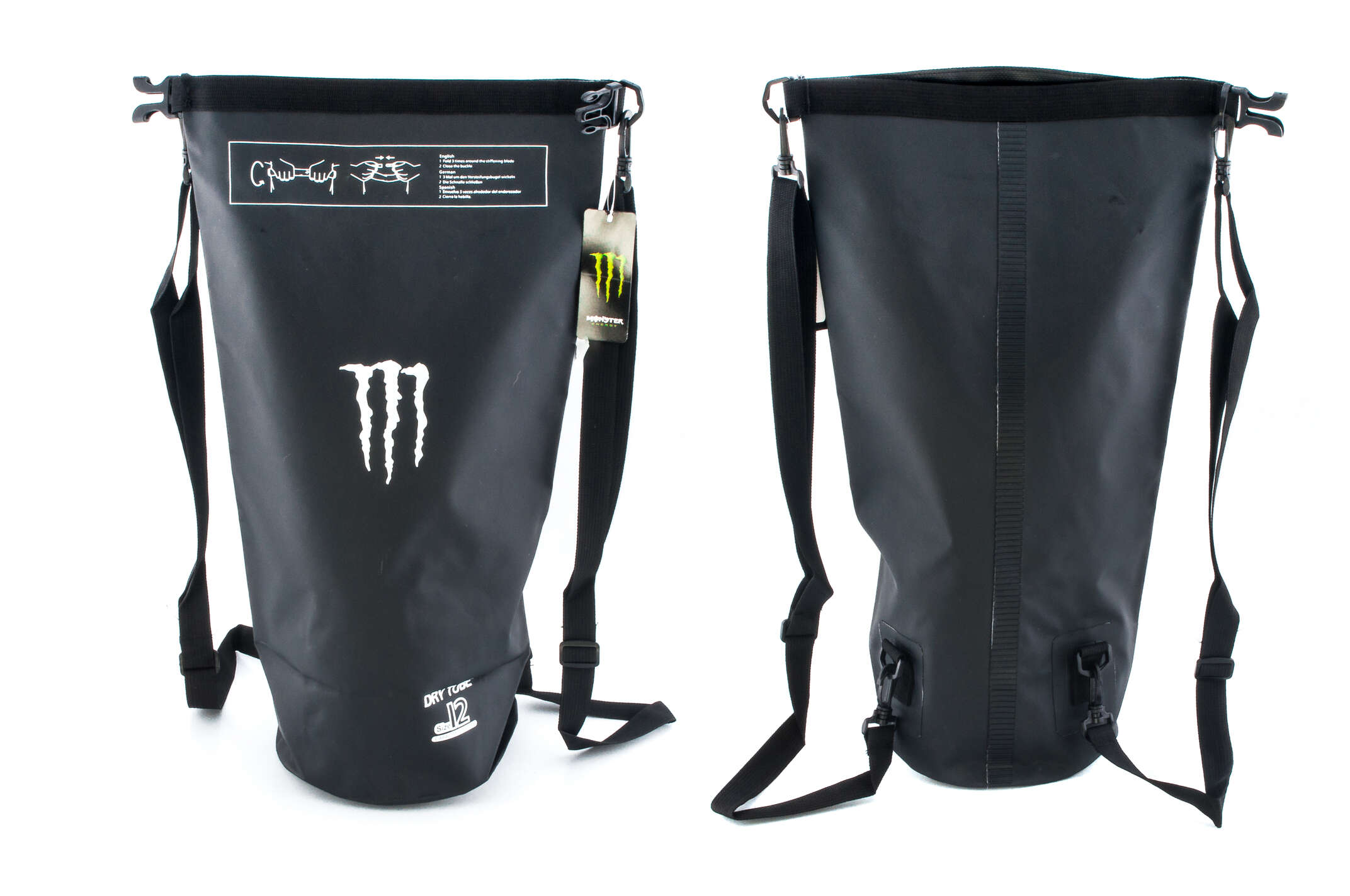 Рюкзак (черный, с затяжкой) MONSTER ENERGY
