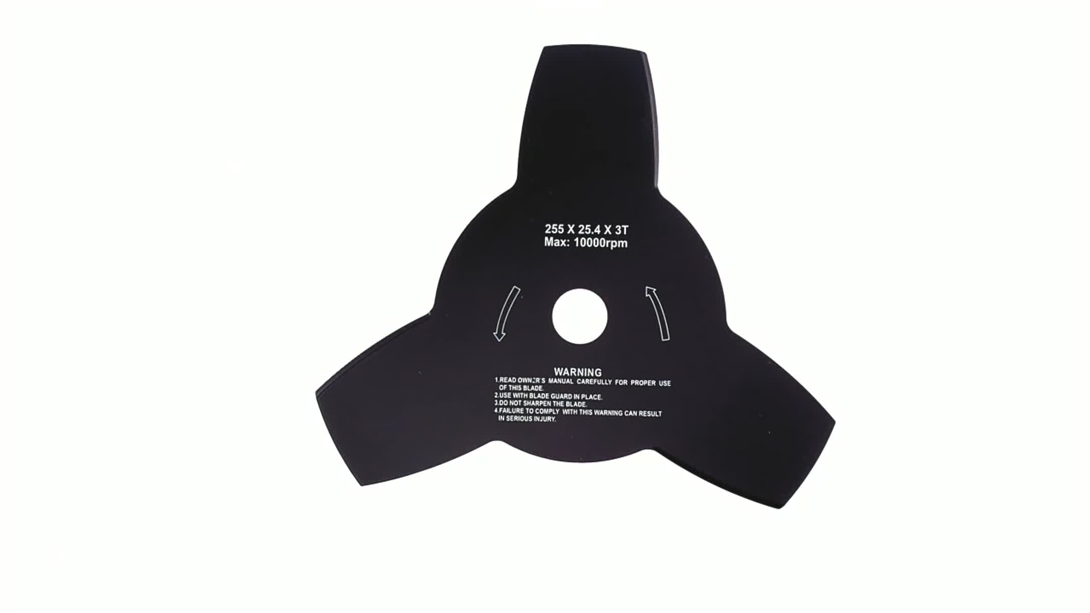 Нож мотокосы 3T (Ø255/25.4 mm) BEST (mod.A)