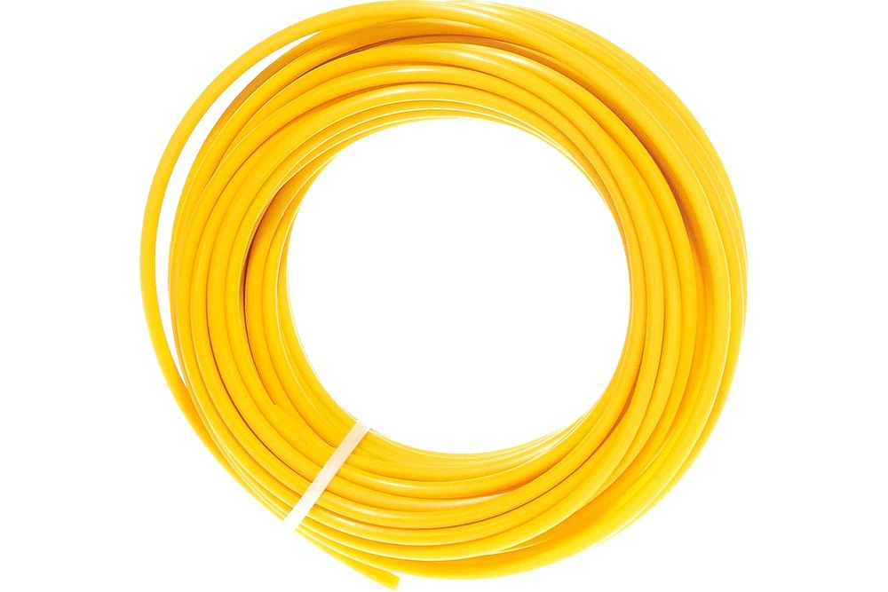 Леска мотокосы Ø4,0mm, 15 метров (круглая, желтая) EVO