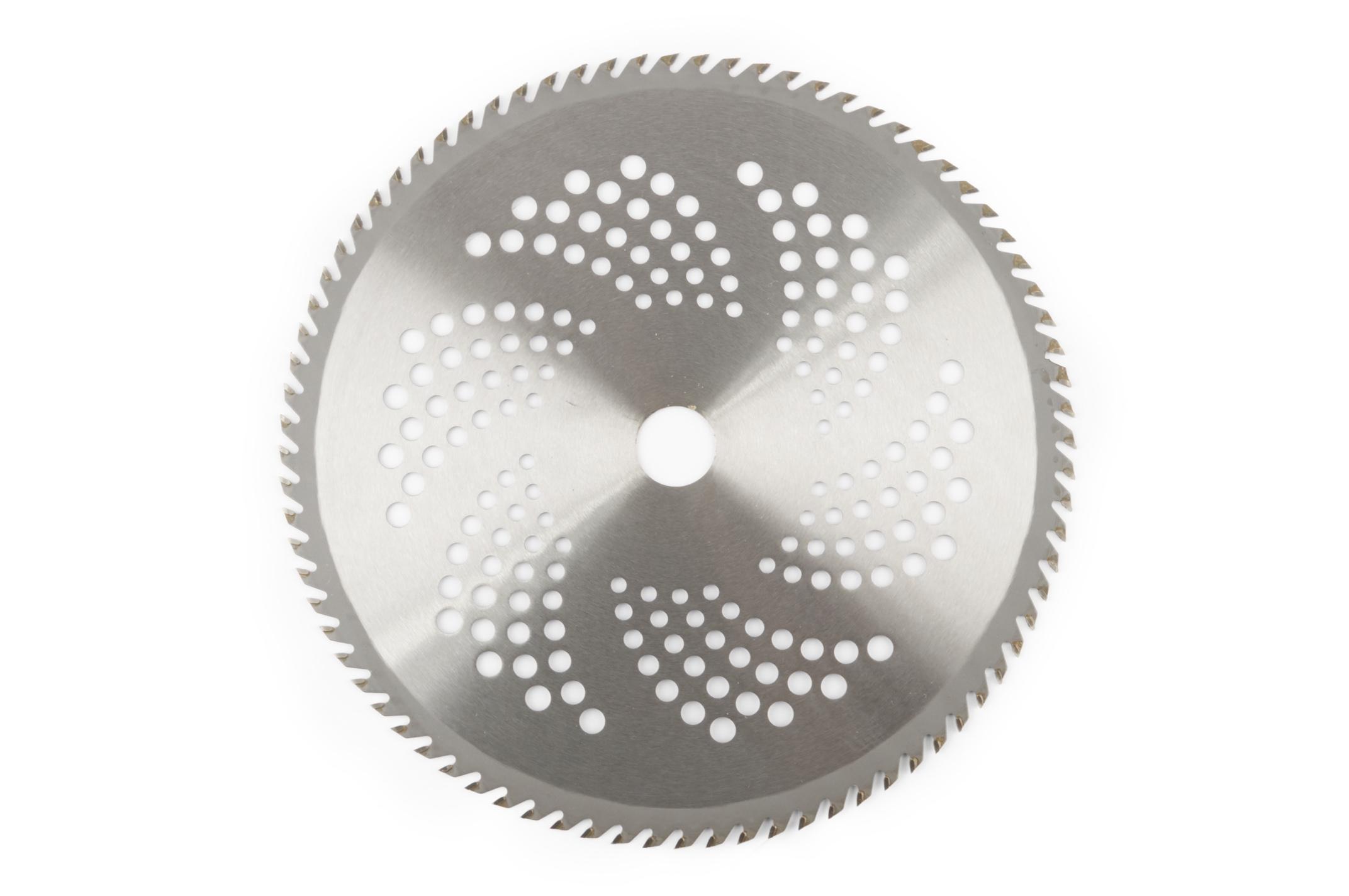 Нож мотокосы 80T (Ø255/22.4 mm) (победитовые зубья) EVO