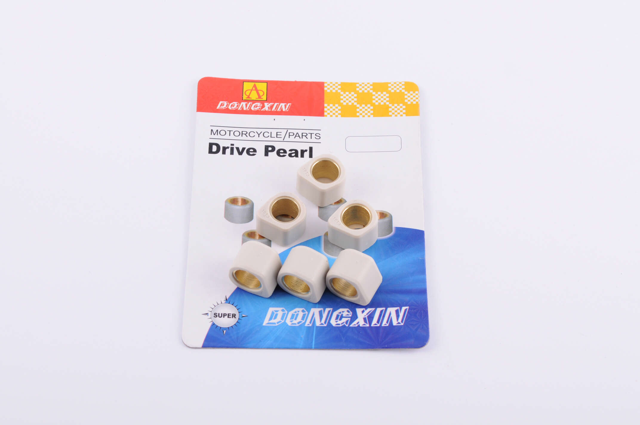Ролики вариатора (тюнинг) Honda 16*13 6,5г (белые) DONGXIN