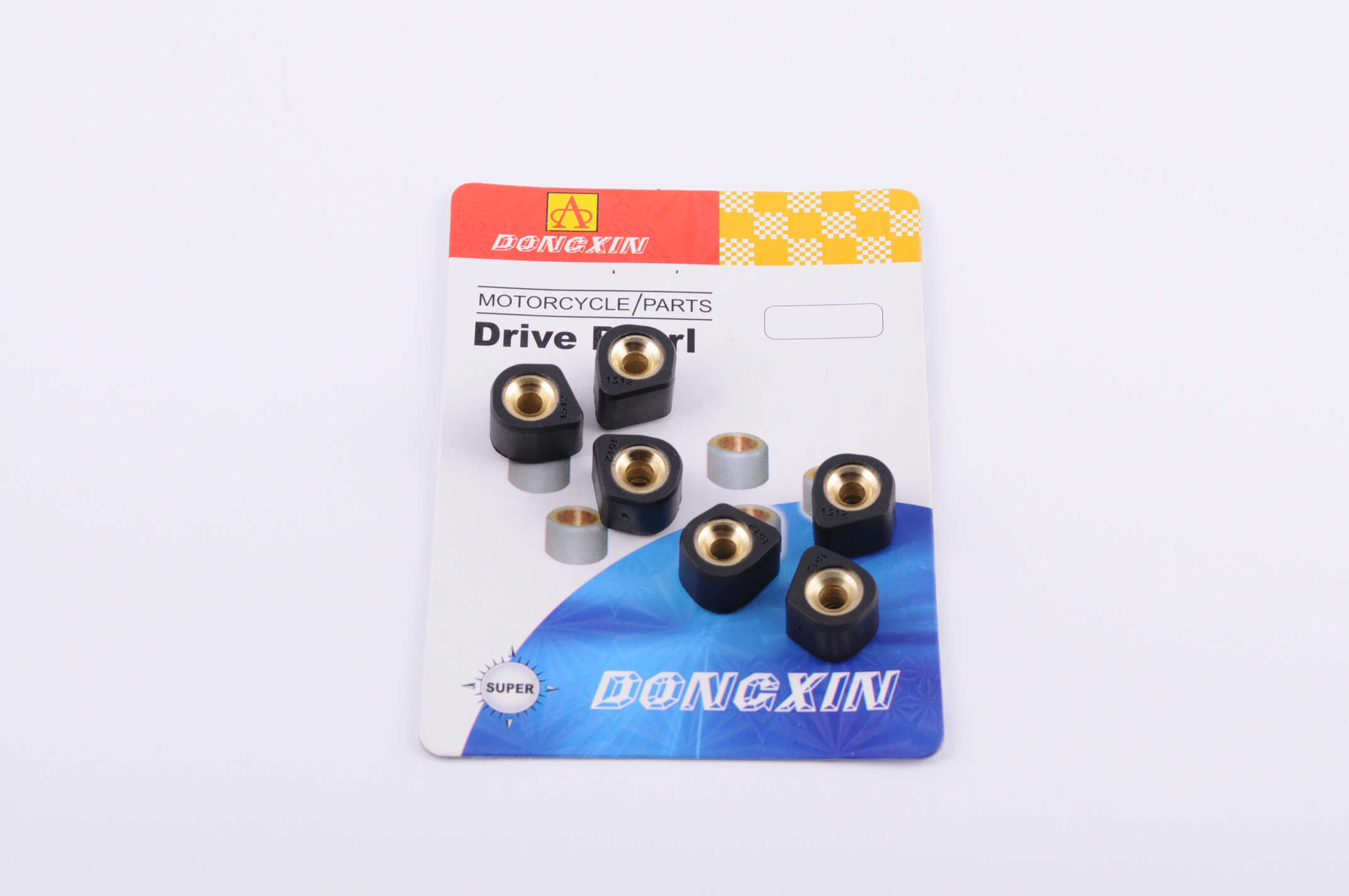 Ролики вариатора (тюнинг) Yamaha 15*12 7,5г (черные) DONGXIN