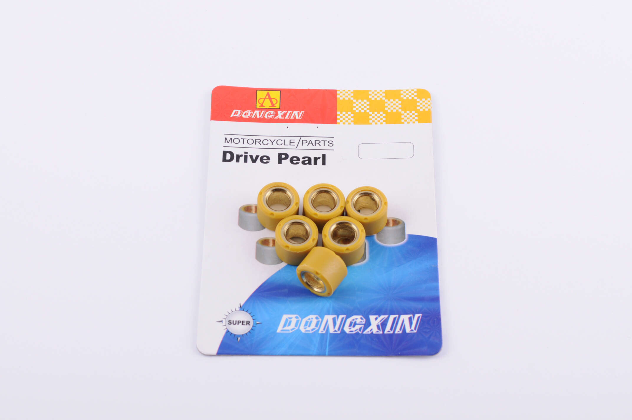 Ролики вариатора Suzuki 16*12 6,5г (желтые) DONGXIN