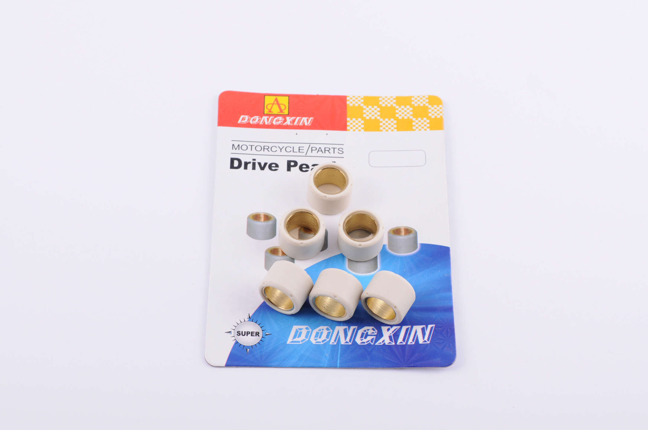 Ролики вариатора Suzuki 17*12 5,0г (белые) DONGXIN