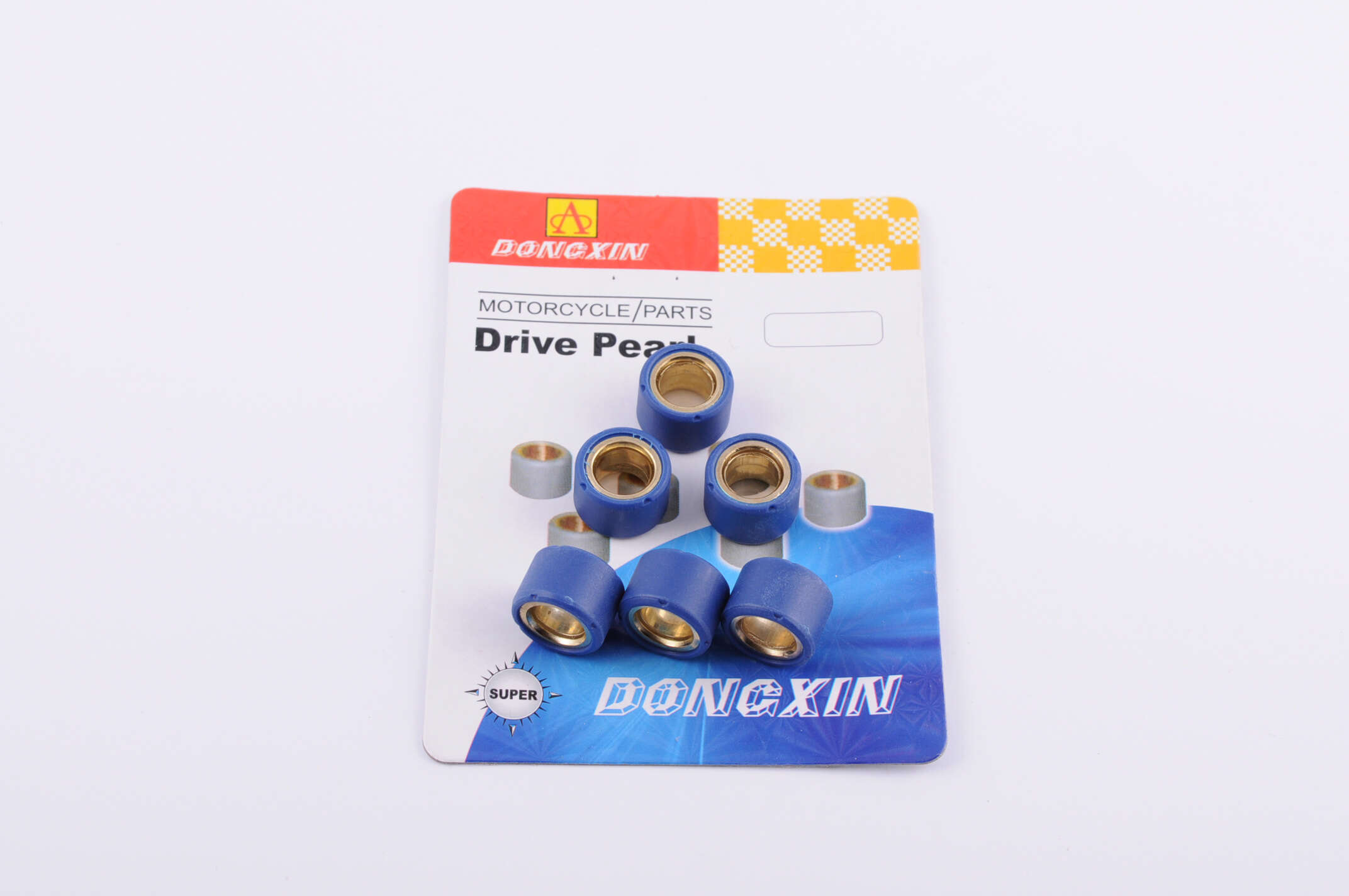 Ролики вариатора Suzuki 17*12 8,5г (синие) DONGXIN