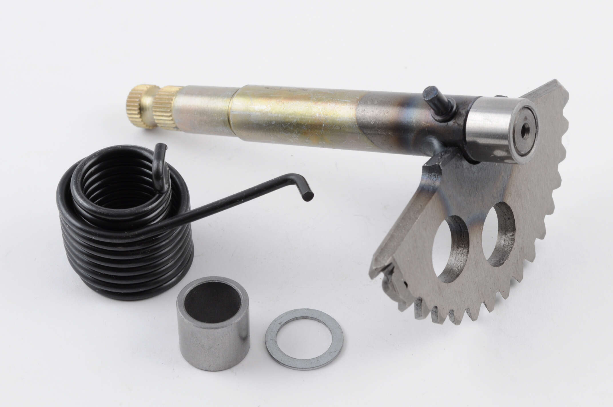 Сектор заводной (полумесяц) 4T GY6 125/150 (L-160mm) (+пружина, втулка) AMG