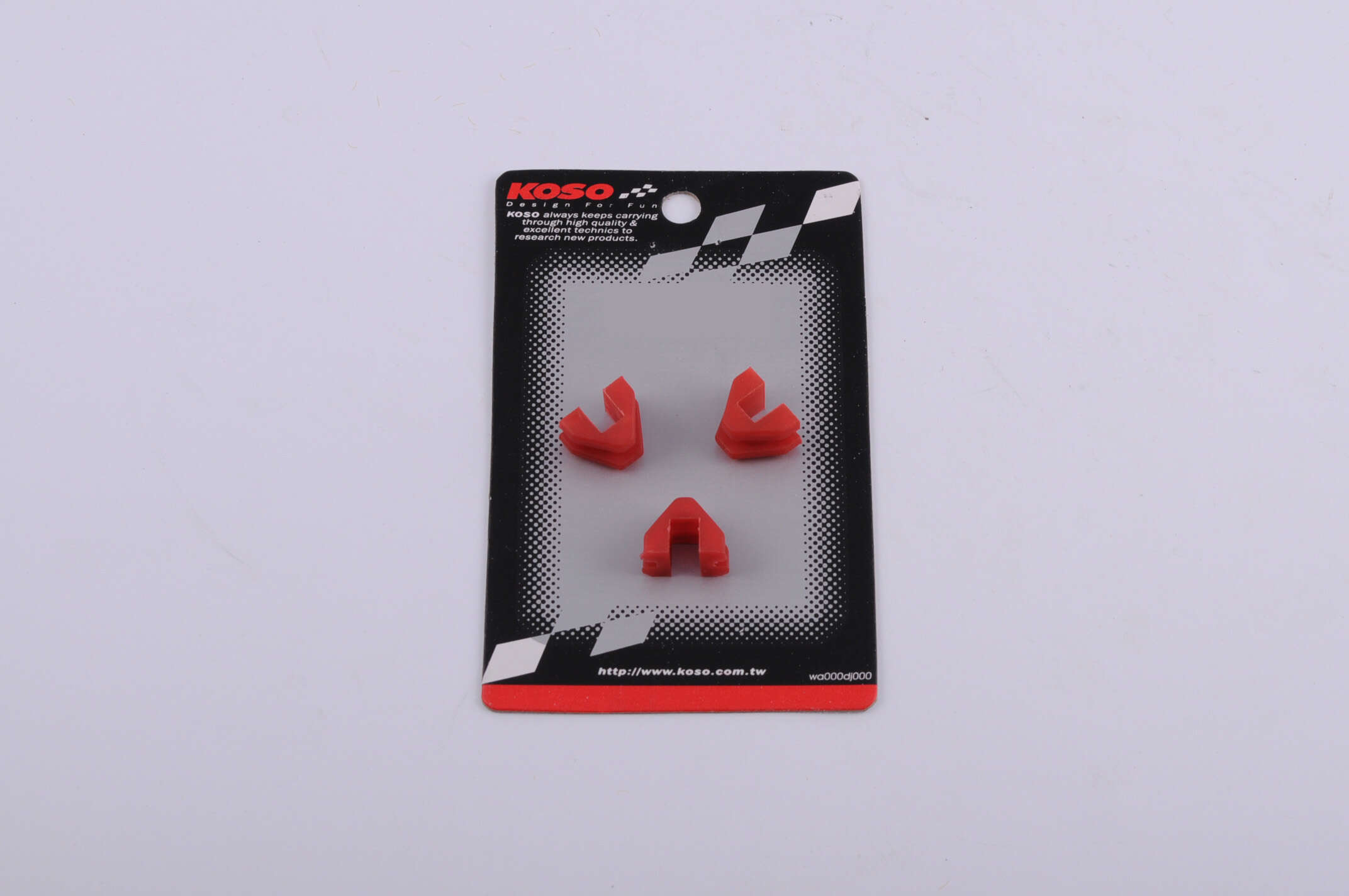 Скользители (слайдеры) 4T GY6 50 (тюнинг, красный) (Тайвань) KOSO