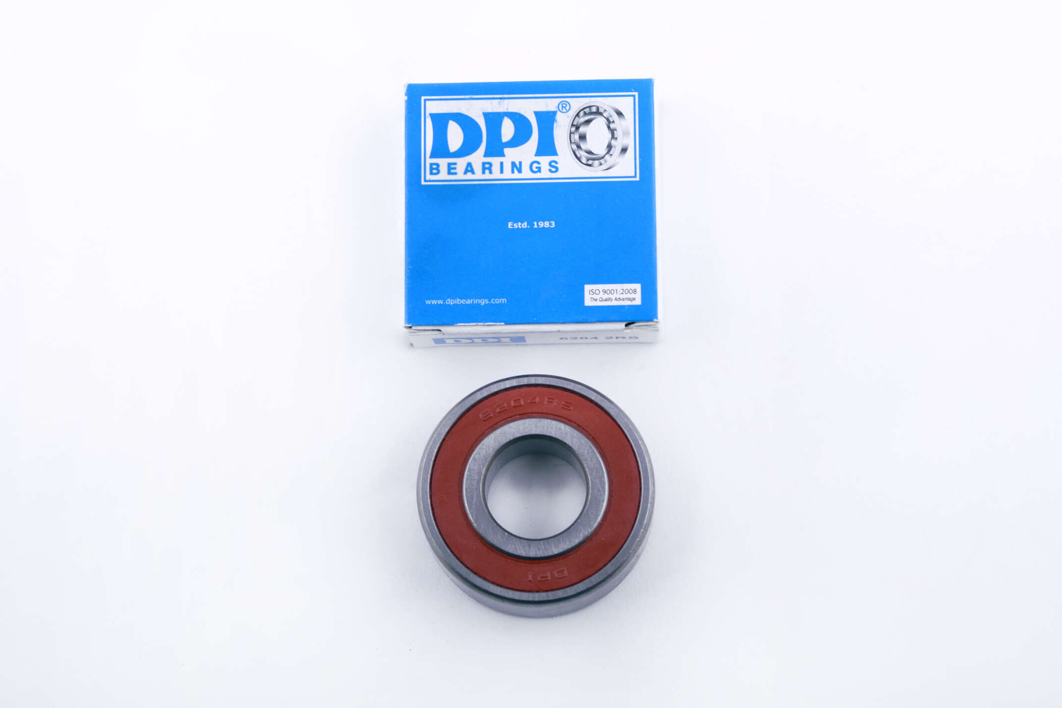 Подшипник коленвала 6204-2RS 20*47*14 (Honda TACT, Suzuki AD) DPI
