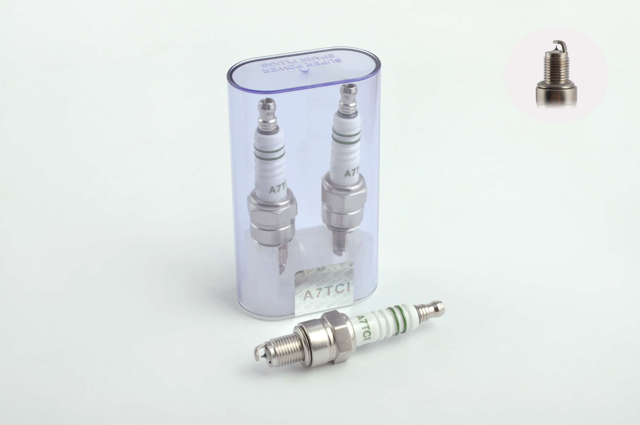 Свеча A7TCI M10*1,00 12,7mm IRIDIUM (4T скутеры и мопеды, до 14 атмосфер) BSC
