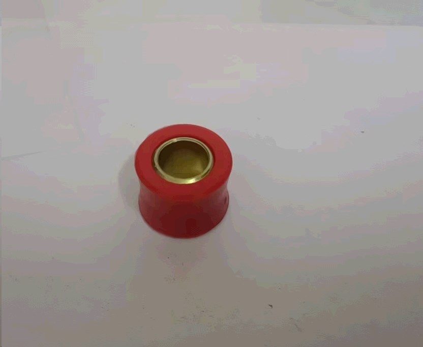 Сайлентблок амортизатора силиконовый d-10mm (желтый) KTO
