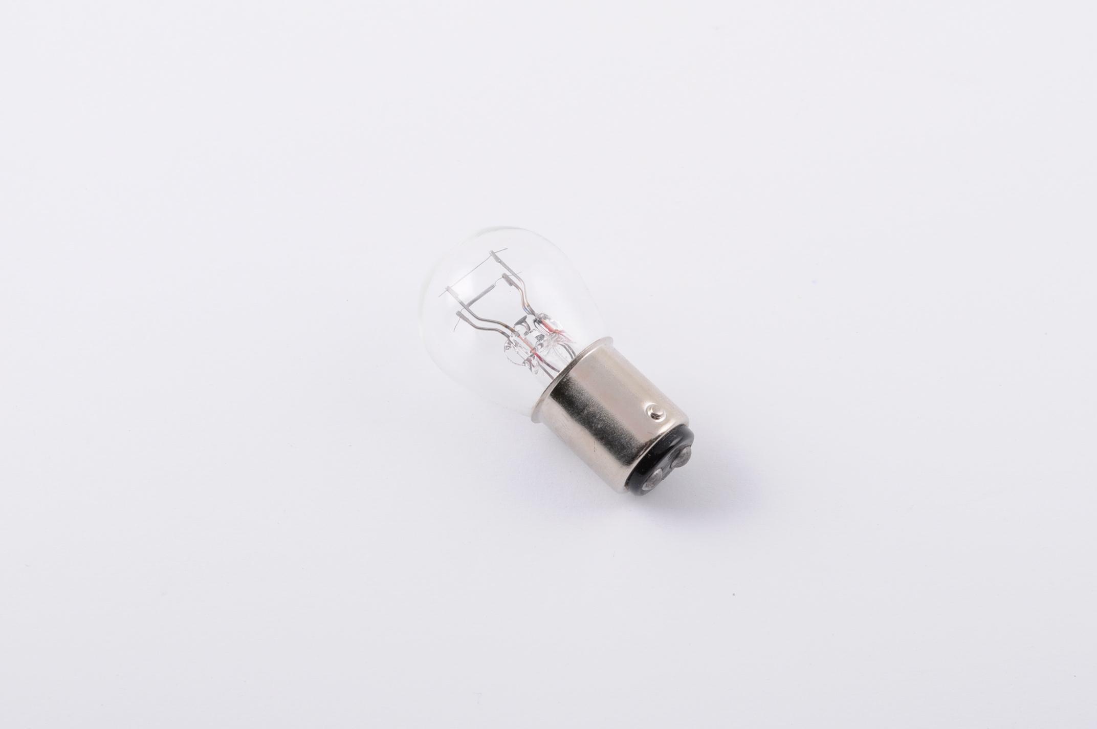 Лампа S25 (двухконтактная) 12V 21W/5W (стоп, габарит) ORANGE BOX