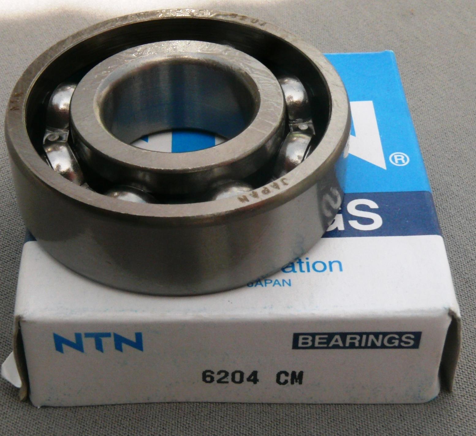 Подшипник коленвала 6204 20*47*14 (Honda TACT, Suzuki AD) NT (#OLN)