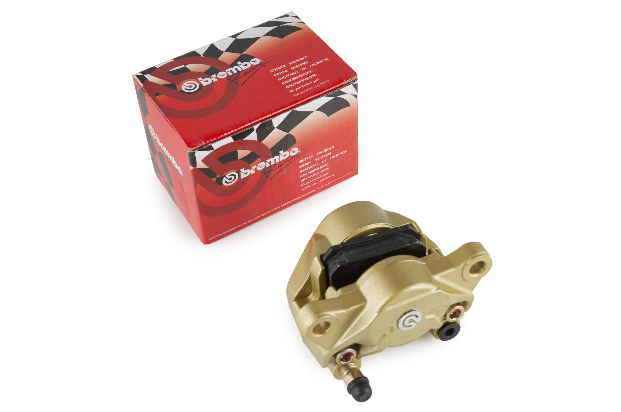 Суппорт тормозной (дисковый) Brembo (однопоршневой) (#0001)