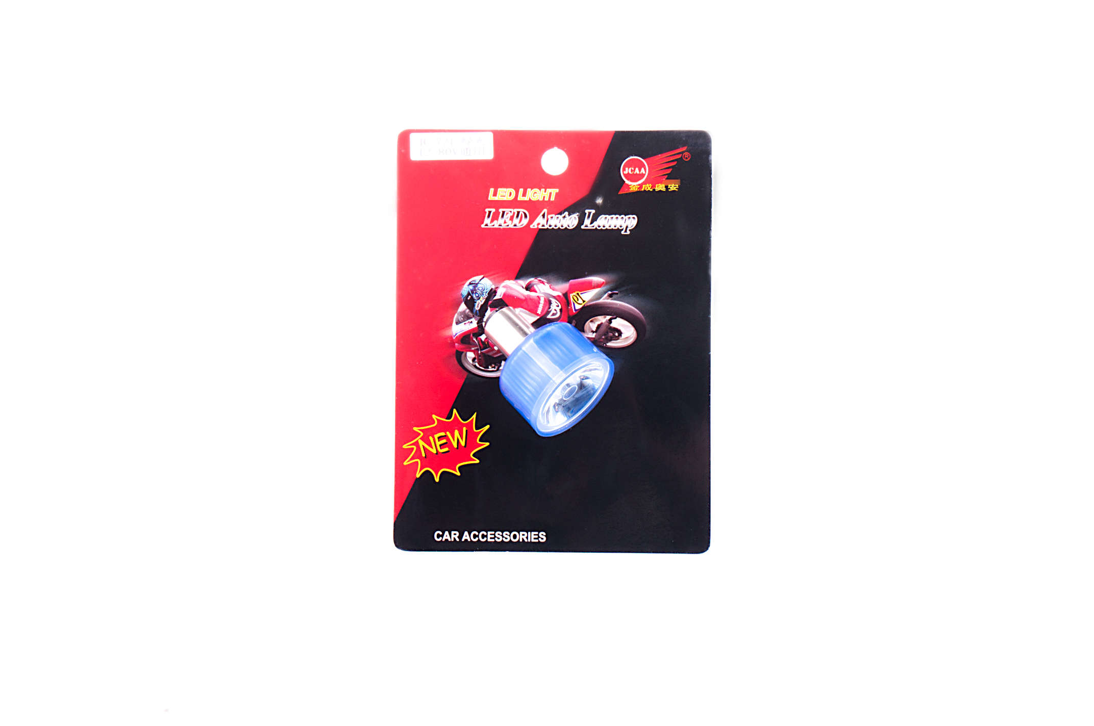 Лампа S25 (двухконтактная) 12V 80W (стоп, габарит) (синяя, mod:JC-721) JCAA