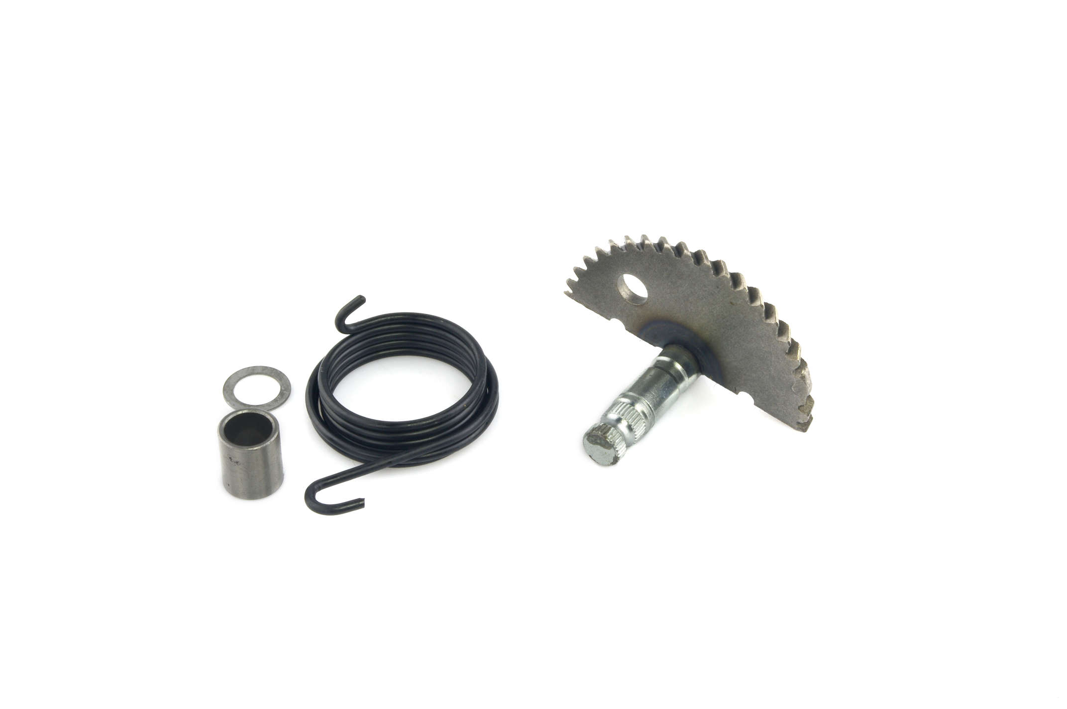 Сектор заводной (полумесяц) 4T GY6 50 (L-55mm) (+пружина, втулки) ZUMBA