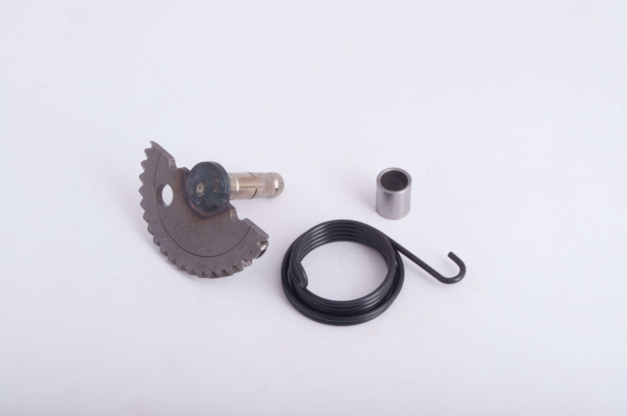 Сектор заводной (полумесяц) 4T GY6 50 (L-60mm) (+пружина, втулка) HORZA
