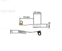 Щетки для электроинструмента 5*8*15 круг G4 KOSA