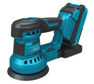 Шлифмашина орбитальная аккумуляторная KRAISSMANN 1125 AES 20UL 20 В, 12000 об/м, диск: 125 мм, без АКБ и зарядного VRL