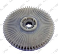 Шестерня ведомая привода электропилы Bosch AKE 30-18S (1607000A06)(D-107мм; Вн 14 шлиц, 61 зуб, прямой) AZT