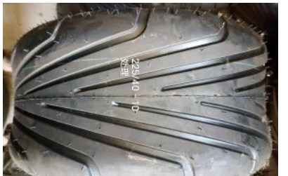 Шина гироскутер 225/40-10 Voor E-chopper ТL LTK