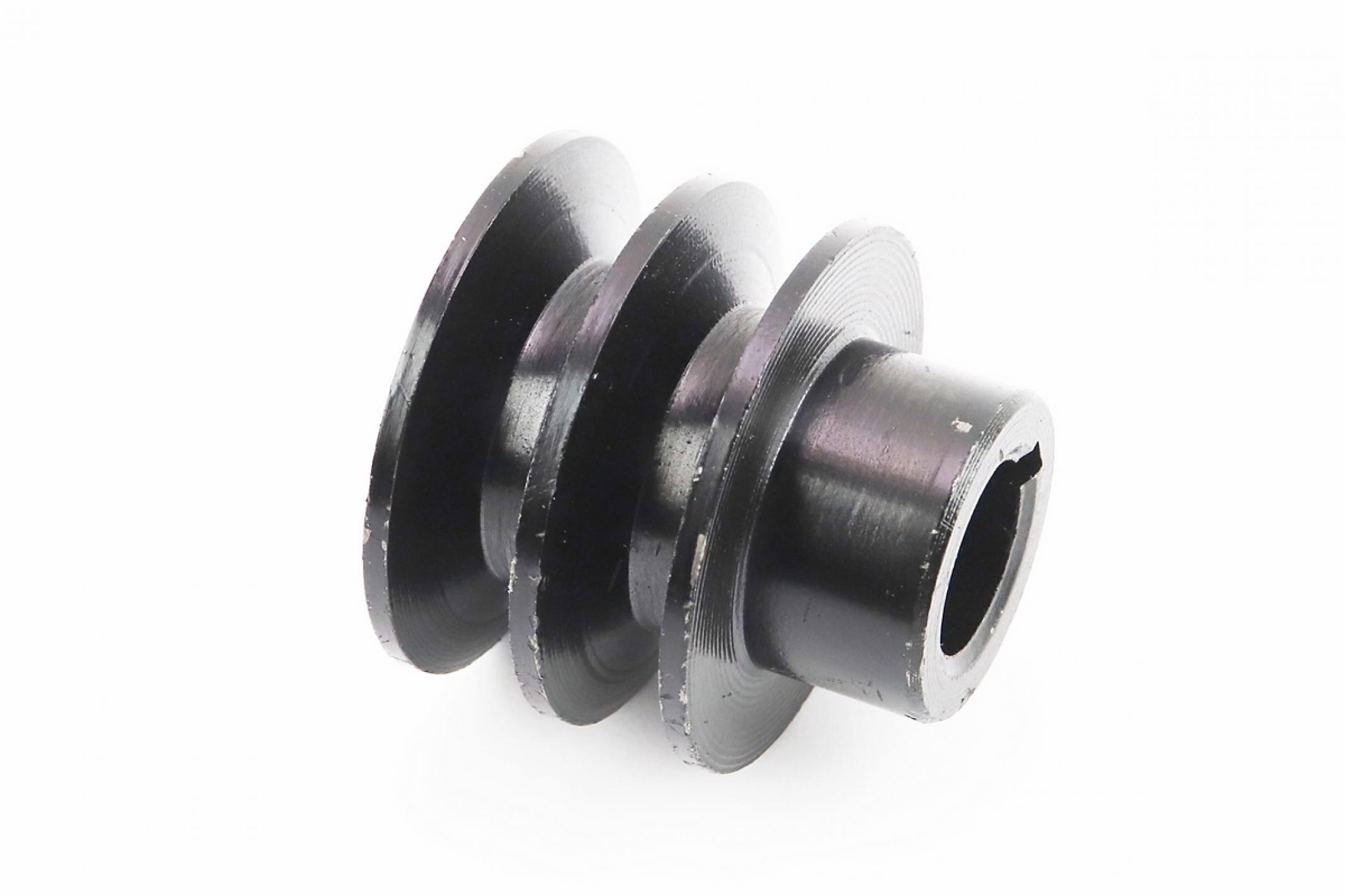 Шкив ремня ведомый 2-х ручейковый м/б 168F/170F (6,5/7Hp) (19mm) KS-2