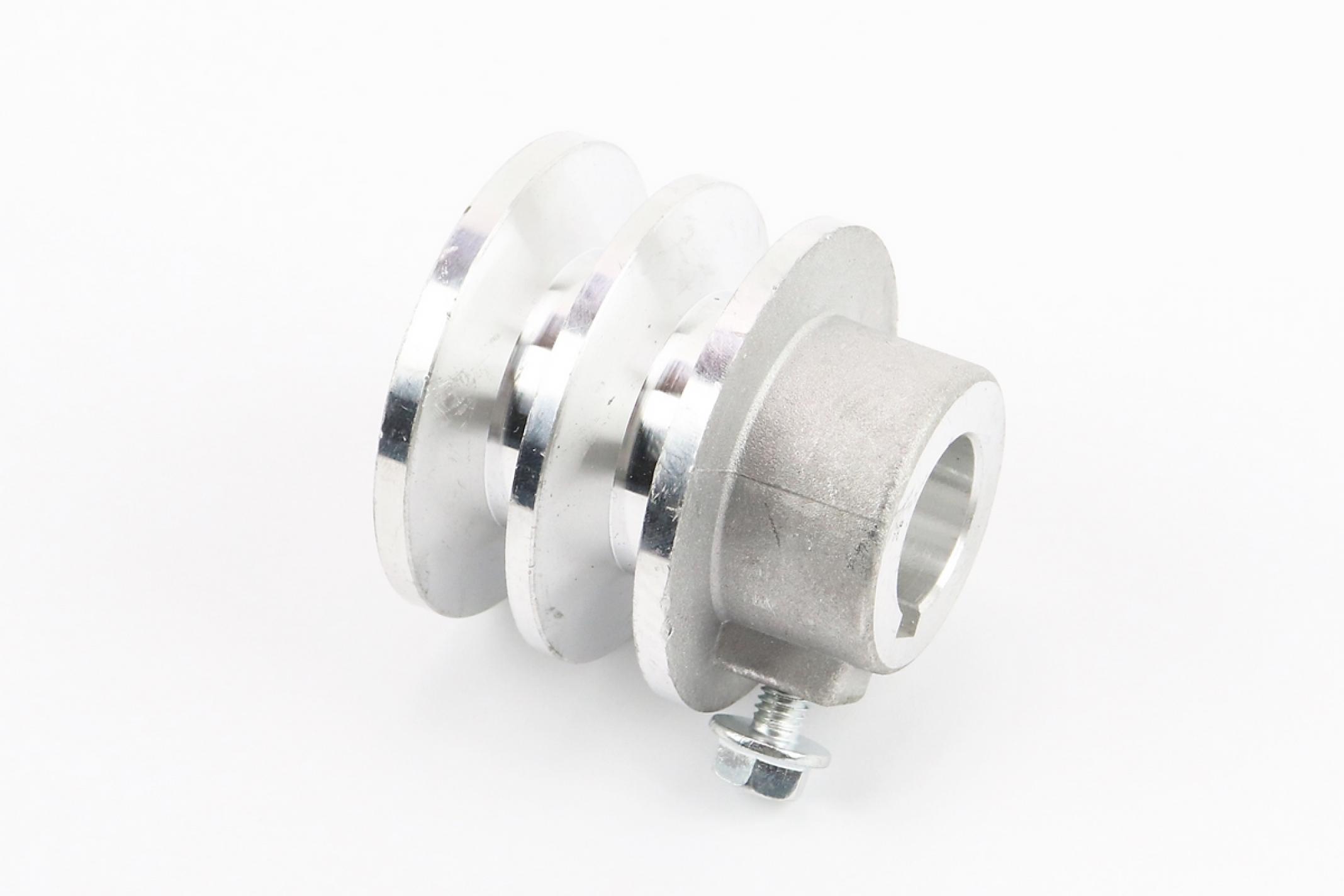 Шкив ремня ведомый 2-х ручейковый м/б 168F/170F (6,5/7Hp) (20mm) KS