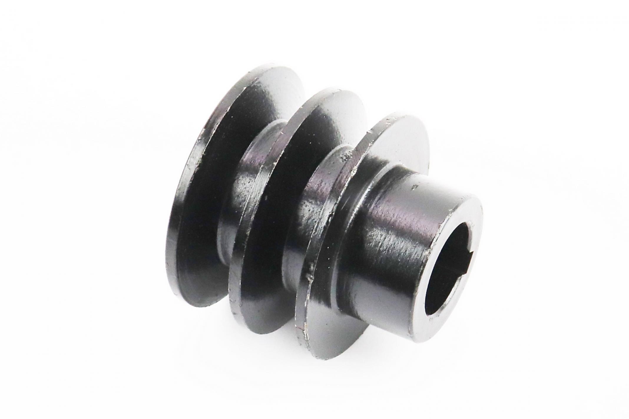 Шкив ремня ведомый 2-х ручейковый м/б 168F/170F (6,5/7Hp) (19mm) KS-3